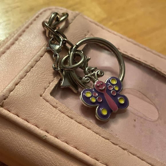 Money Moves faux Leather pink Credit Card Holder Accordion Wallet pre-owned stil - Picture 7 of 9